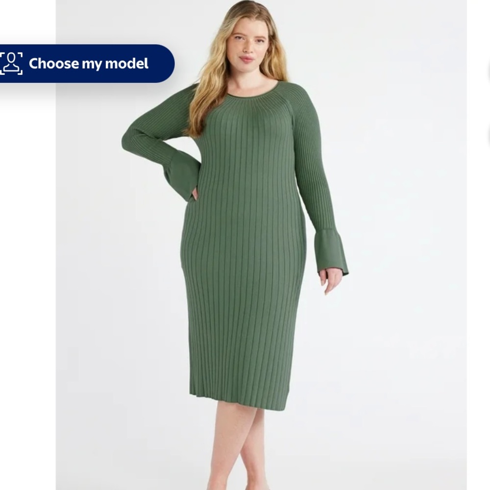 Free Assembly Ribbed Dress - Picture 5 of 5